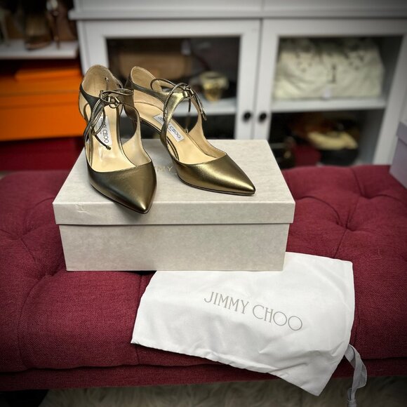 Jimmy Choo Vanessa Pumps- Size 38.5 - Picture 1 of 9